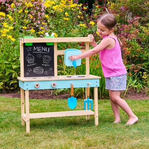 Mud kitchen outdoor wooden - kitchen,