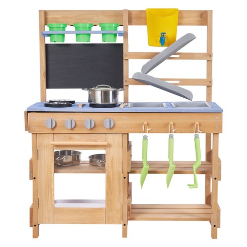 Mud kitchen outdoor for kids - mud,