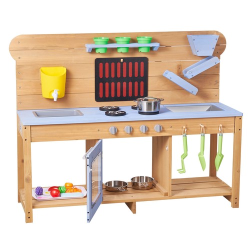 Mud kitchen outdoor for kids - mud,