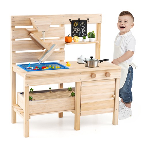 Costway mud kitchen kids - costway,