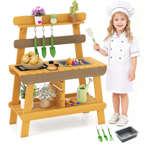 Outdoor mud kitchen for - outdoor, kids