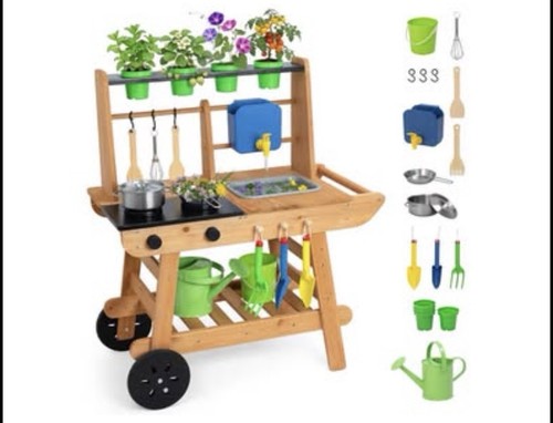 Mud kitchen for kids outdoor - for,