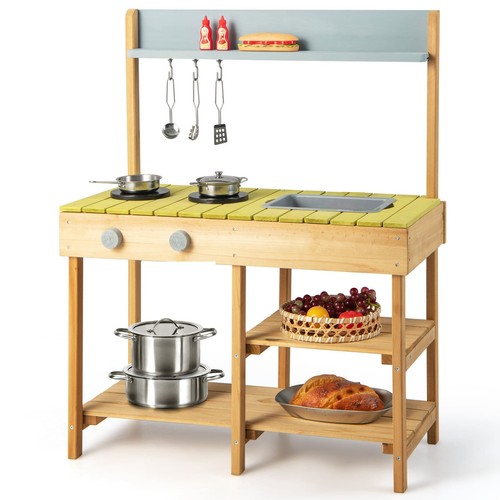 Outdoor mud kitchen set - mud,