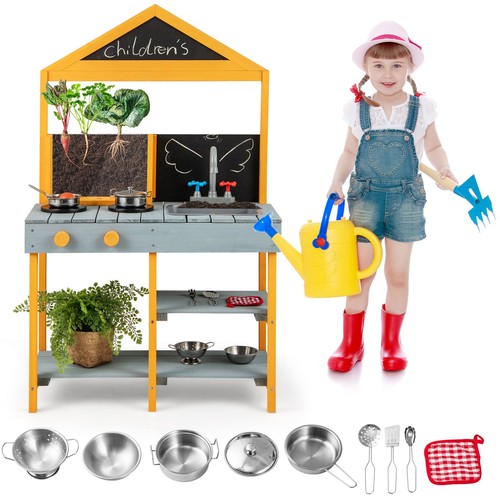 Costway kids mud kitchen - kids,