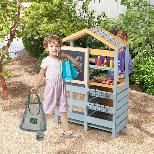 Outdoor play kitchen - outdoor, grocery