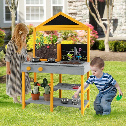 Mud kitchen outdoor - mud,