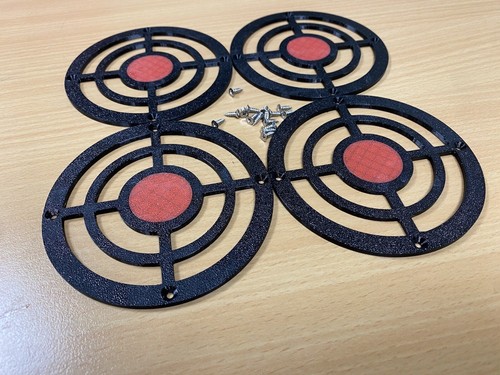 Mud kitchen cooker rings - mud, black