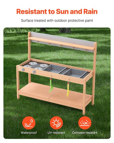 Wooden mud kitchen for - for, kids