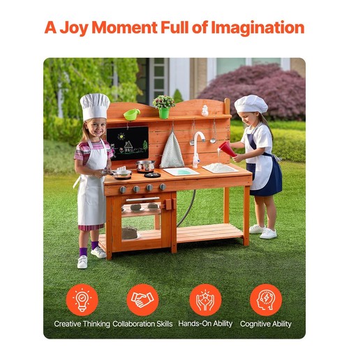 Vevor wooden mud kitchen - mud,