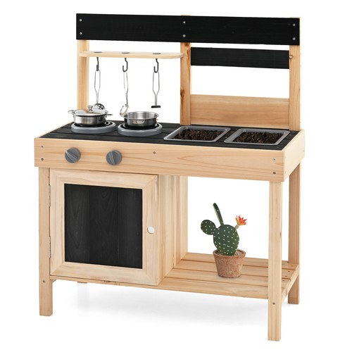Mud kitchen fir - wood, outdoor